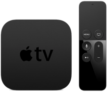 Apple TV and remote control